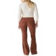  Women’s High-Rise Stevie Flare Denim Pants – Hot Cocoa, 0/25 A