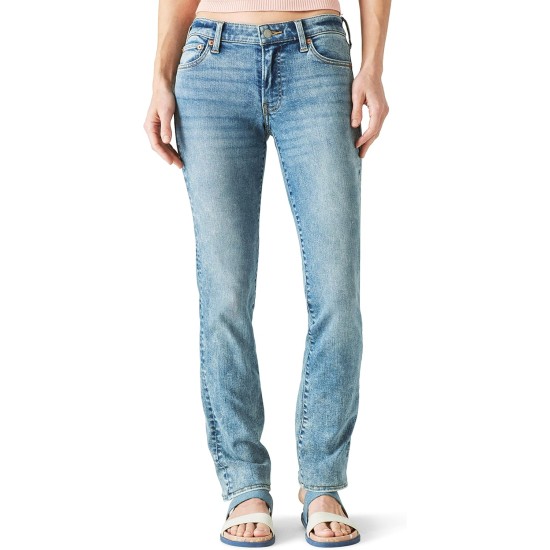  womens Mid Rise Sweet Straight Jeans, Lyric, 10/30X30