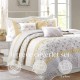  Dawn 6-Pc. Quilt Set, King/California King – Yellow