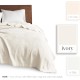  Egyptian Cotton Blanket, Full/Queen Bedding, Ivory