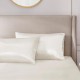  Essentials Satin Wrinkle Resistant Pillowcases, White