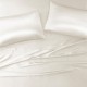  Essentials Satin Wrinkle Resistant Pillowcases, White