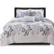  Luna 6-Pc. Quilt Set, Full/Queen, Navy