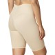  Women’s Cover Your Bases Smoothing Shapewear Slip Short, Transparent, Large