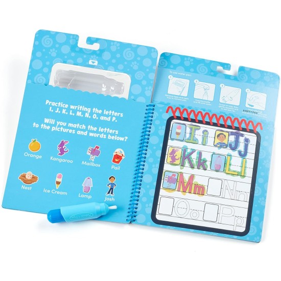 Melissa & Doug Blues Clues & You! Water Wow! Alphabet Water Reveal Travel Activity Pad