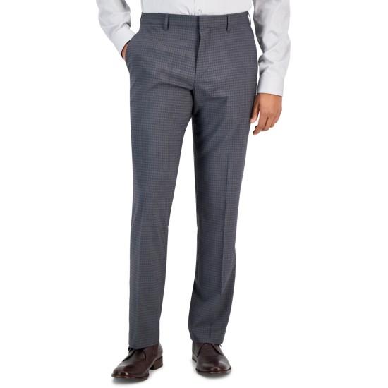  Portfolio Men’s Modern-Fit Stretch Resolution Dress Pants, Charcoal, 31×30