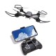  Tetrad Drone with Live Streaming Camera – Black