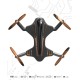  Vento Wifi Drone with Live Streaming Camera – Black