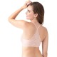 Rose SmokeB.tempt’d Women’s Inspired Eyelet Front Close Racerback T-Shirt Bra, Rose Smoke, 34D