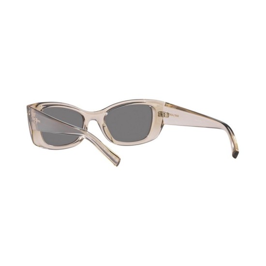  Women’s SL 593 Sunglasses, Mirror YS000487 – Brown Light