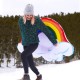  SC3110RB 48 in. Artic Rainbow Jumbo Snow Tube