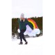  SC3110RB 48 in. Artic Rainbow Jumbo Snow Tube