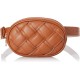  Basket Weave Belt Bag, Cognac Medium