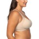 Vanity Fair Women s Full Figure Wirefree Sport Bra 71500, Neutral Nude, 42C