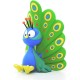  Collectible 6″ Vinyl Practical Peacock Collectible Figurine