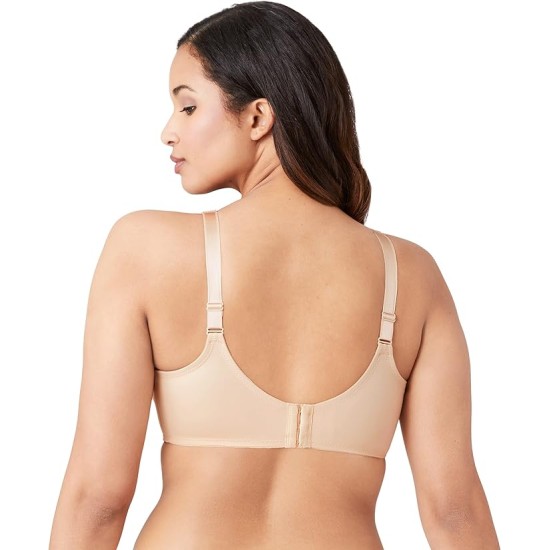  womens Bodysuede Ultra Full Figure Seamless Underwire Bra, Sand, 38DD