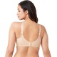  womens Bodysuede Ultra Full Figure Seamless Underwire Bra, Sand, 38DD