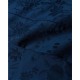  Organic Cotton Bethany Jacquard Duvet Cover, King, Navy