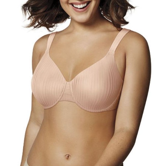  Secrets Perfectly Smooth Underwire Bra 4747, Pink Pirouette, 42DDD