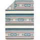  Ultra Soft Plush Throw -Saltillo Stripe