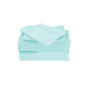  Wrinkle Free Sheet Sets with Deep Pockets & Stain Resistant, 1800 Thread Count Bamboo Based, Aqua, California King