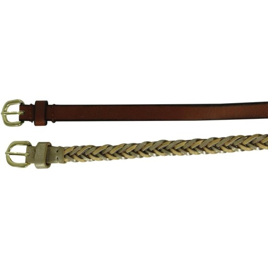  Women’s 2 for 1 Braided Belt