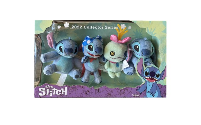 2022  Collector Series Lilo & Stitch & Scrump Plush Set, 4 Piece