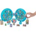  Toy Mini Brands Collector’s Case – Store & Display 30 Minis with 4 Exclusive Minis, Blue