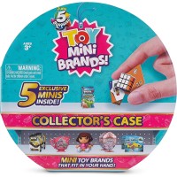5 Surprise Toy Mini Brands Collector’s Case – Store & Display 30 Minis with 4 Exclusive Minis, Blue