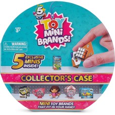 5 Surprise Toy Mini Brands Collector’s Case – Store & Display 30 Minis with 4 Exclusive Minis, Blue