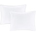  Trace Full/Queen 3pc Reversible Coverlet Set, White