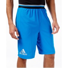 Adidas Men’s Climachill Shorts, Blue, Large