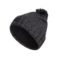 Adidas Men’s Recon Ballie Pom Beanie, Legend Ink Blue/Legend Ink Blue-Grey Twist, One Size