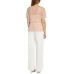  Embellished V-Neck Blouse, Light Pink/4