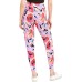 Adyson  Intimates Purple Cuffed Hem Floral Sleep Pants Small