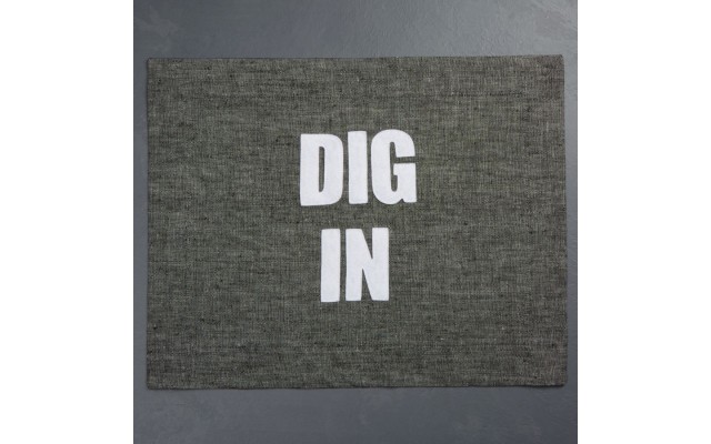 Alexandra Ferguson Dig In Placemat, Green