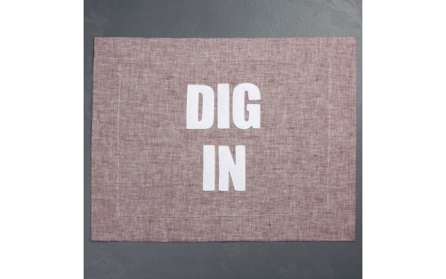Alexandra Ferguson Dig In Placemat, Purple