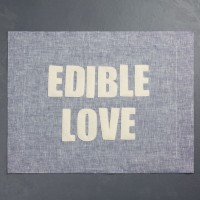 Alexandra Ferguson Edible Love Placemat, Blue