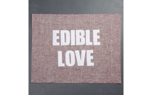 Alexandra Ferguson Edible Love Placemat, Purple