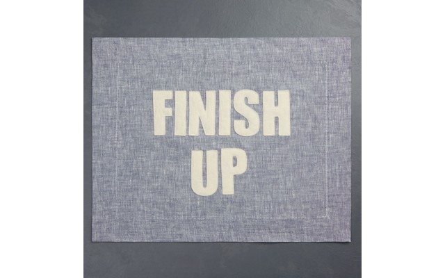 Alexandra Ferguson Finish Up Placemat, Blue