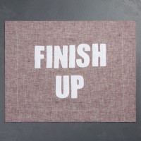 Alexandra Ferguson Finish Up Placemat, Red
