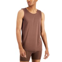 Alfani Men’s Air Mesh Undershirt Tank Tops, Saddle, X-Large