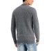  Men’s Chevron Quarter-Zip Sweater, Winter Ivory, Medium