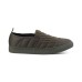  Men’s Cooper Quilted Slip-On Sneakers Shoes, Dark Green, 8