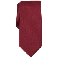 Alfani Men’s Edson Mini-Link Tie, Burgundy