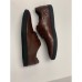  Men’s Elston Lace-Up Oxford Sneakers Shoes, Chocolate,12