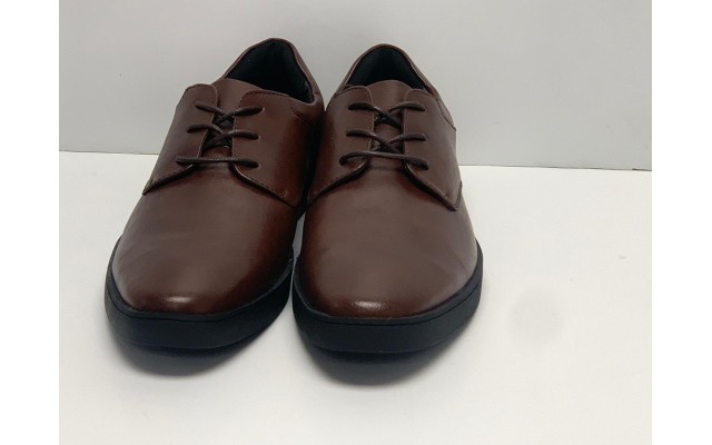  Men’s Elston Lace-Up Oxford Sneakers, Chocolate, 10