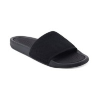 Alfani Men’s Mesh Slide Sandals, Black, 11,5