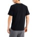  Mens Raglan Alfatech T-shirt, Black, Small