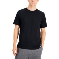 Alfani Mens Raglan Alfatech T-shirt, Black, Small
